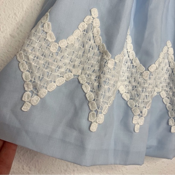 NWT Bailey Boys Float Dress light blue with white embroidery size 12 months - Picture 11 of 12